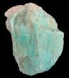 Amazonite Crystal with Smoky Quartz - Colorado #61375-1